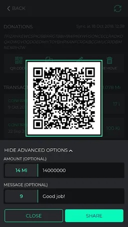 IOTA Address Observer screenshot 3