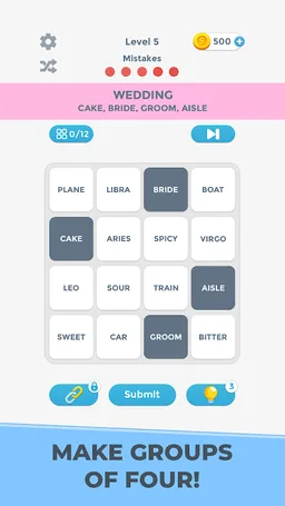 Connections Word Game screenshot 2