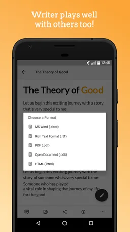 Writer - Write, Discuss, Sync screenshot 3