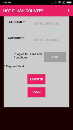 New Hot Flush Counter screenshot 1