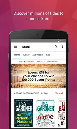 Kobo Books - eBooks Audiobooks screenshot 1