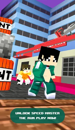 Squid Challenge Run 3D screenshot 4