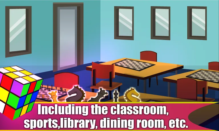 100 Room Escape: School Riddle screenshot 2