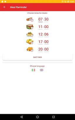 Meal Reminder screenshot 6