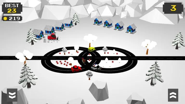 Circle Traffic Run : Crossy Crash screenshot 2