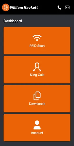 William Hackett App screenshot 1
