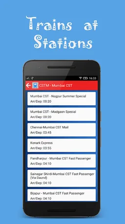 Indian Rail Offline Time Table screenshot 11