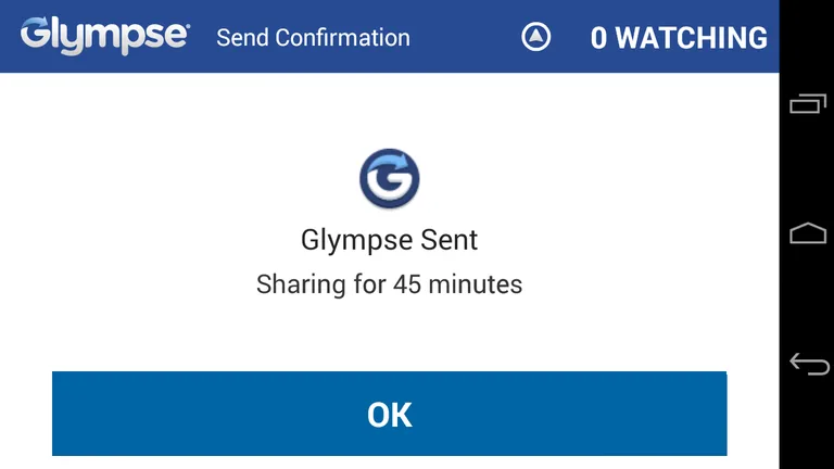 Glympse for Auto - Share GPS screenshot 5