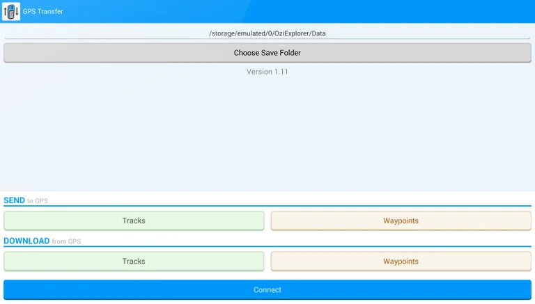 GPS Transfer screenshot 1