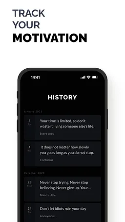 MOTIVE Motivation Quotes Alarm screenshot 5