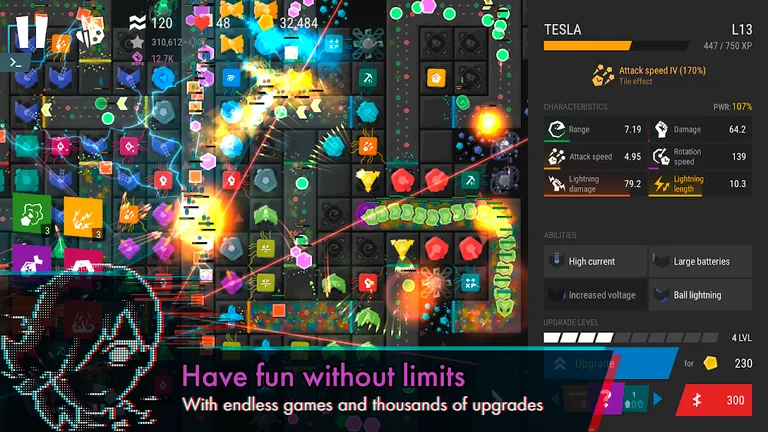 Infinitode 2 - Tower Defense screenshot 7