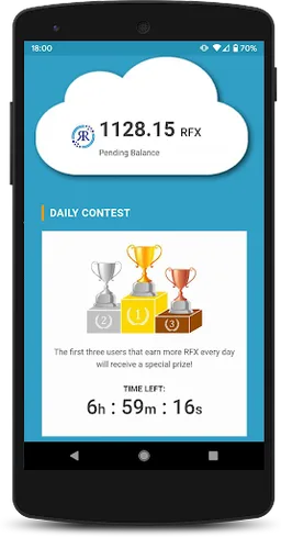 Reflex Cloud Mining screenshot 2