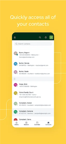 Actionstep screenshot 4