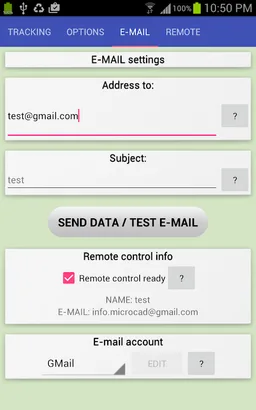 Geo Email Tracker screenshot 4