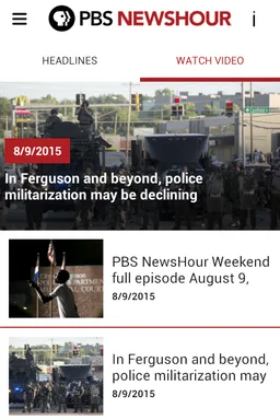 PBS NEWSHOUR - Official screenshot 4