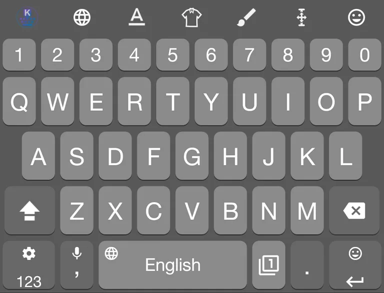 KurdKey Theme Gray screenshot 3