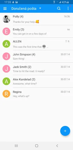 Handcent SMS Czech Language Pa screenshot 4