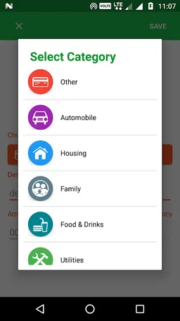Monthly Expense Manager screenshot 3