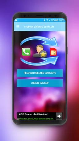 recovery deleted contacts screenshot 2