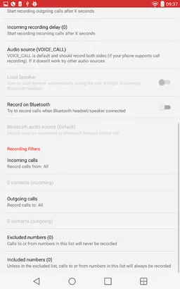 Call Recorder Licence - ACR screenshot 16