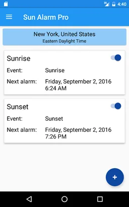Sun Alarm screenshot 5