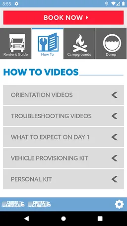 Cruise America, Inc. screenshot 1
