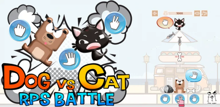 Dog vs Cat RPS Battle cover image
