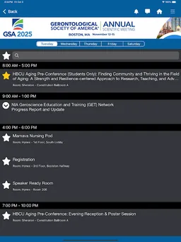 GSA Events screenshot 11