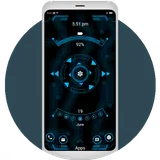 Hi-tech next generation launcher icon