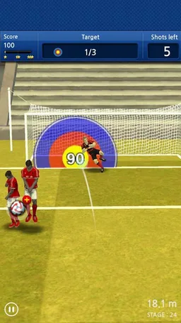 Finger soccer : Free kick screenshot 2