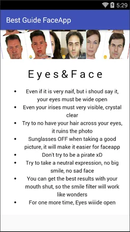Best Guide for FaceApp screenshot 2