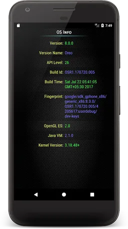 Droid Info screenshot 2