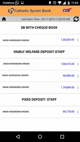 CSB ePassbook screenshot 5