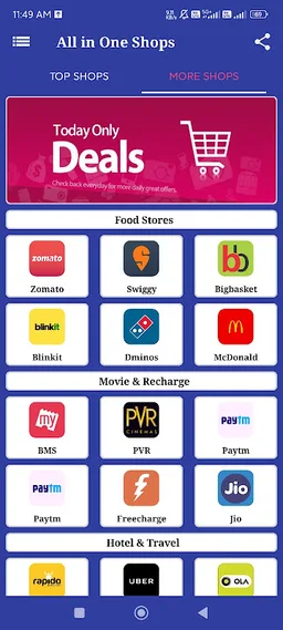 All in One Shopping App screenshot 2