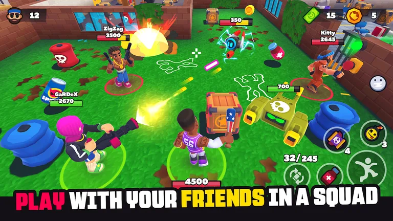 HAPPY ZONE - Battle Royale screenshot 4