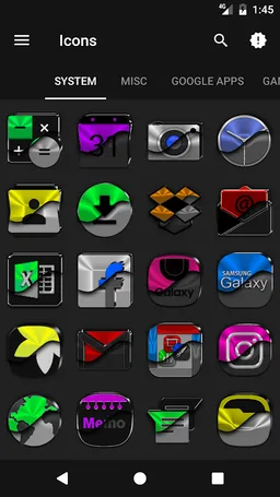 Half Light Icon Pack Paid screenshot 21