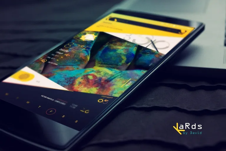 KaRds UX for KLWP screenshot 2