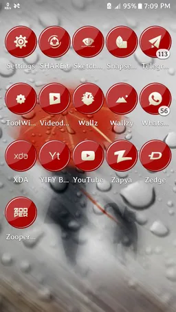 Red Knight Icons Pack screenshot 8