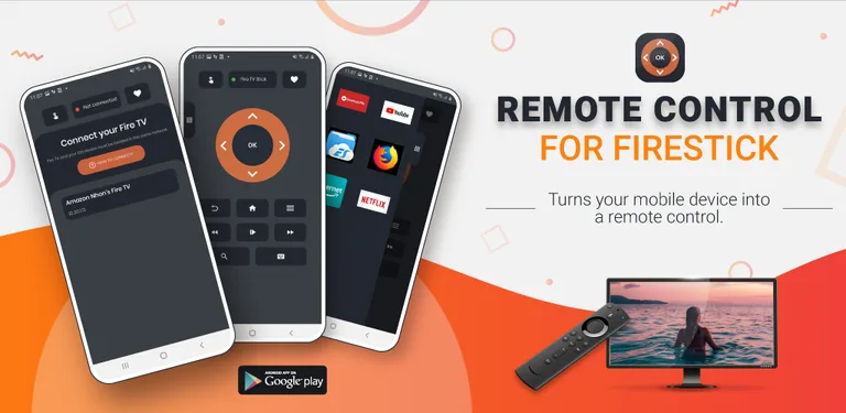 Fire Stick Remote: Amazon Fire TV Remote Control cover image