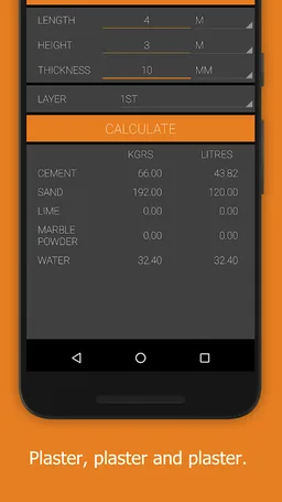 Concrete Mix Calculator screenshot 5