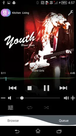 Panasonic Music Streaming screenshot 1