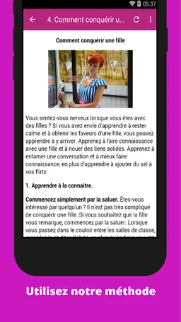 Comment aborder une fille screenshot 1