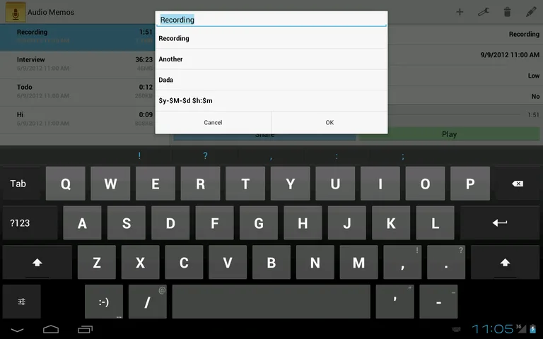 Audio Memos - Voice Recorder screenshot 4