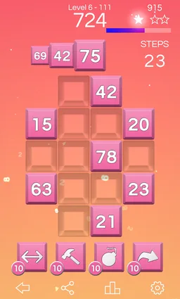 DIV Number Puzzle game screenshot 5
