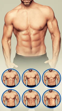 Man Abs Editor: Men Six pack, screenshot 6