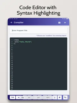 PHP Compiler - Run .php Code screenshot 10