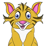 awesome cat puzzle icon