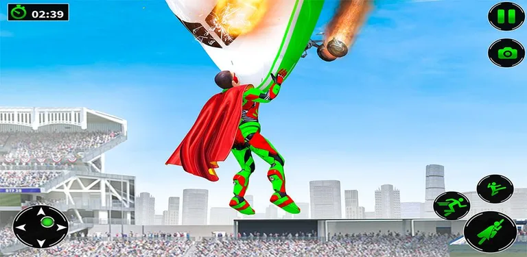 Light Robot Superhero Rescue Mission : Robot Games cover image