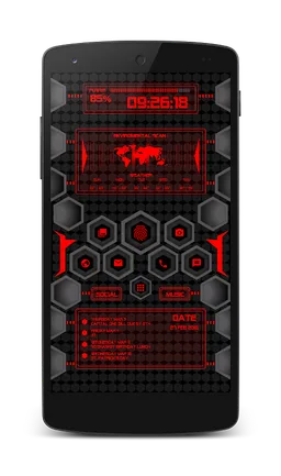HEXFORMER for KLWP screenshot 2