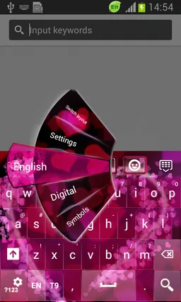 Love Abstract Keyboard screenshot 4
